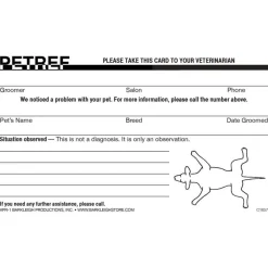 Ryan's Pet Supplies Petref Cards 100 Pack