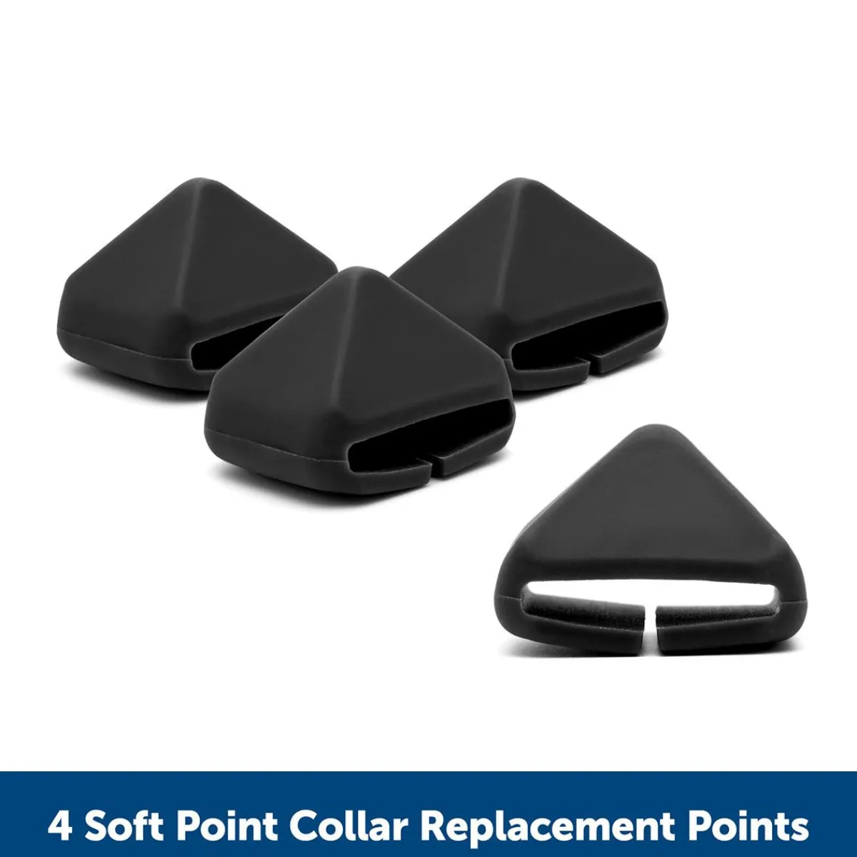 Ryan's Pet Supplies Petsafe Soft Point Black Training Collar Replacement 4-Pack