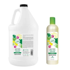 Ryan's Pet Supplies Pet Silk Vegan Aloe Vera Oatmeal Shampoo for Dogs & Cats