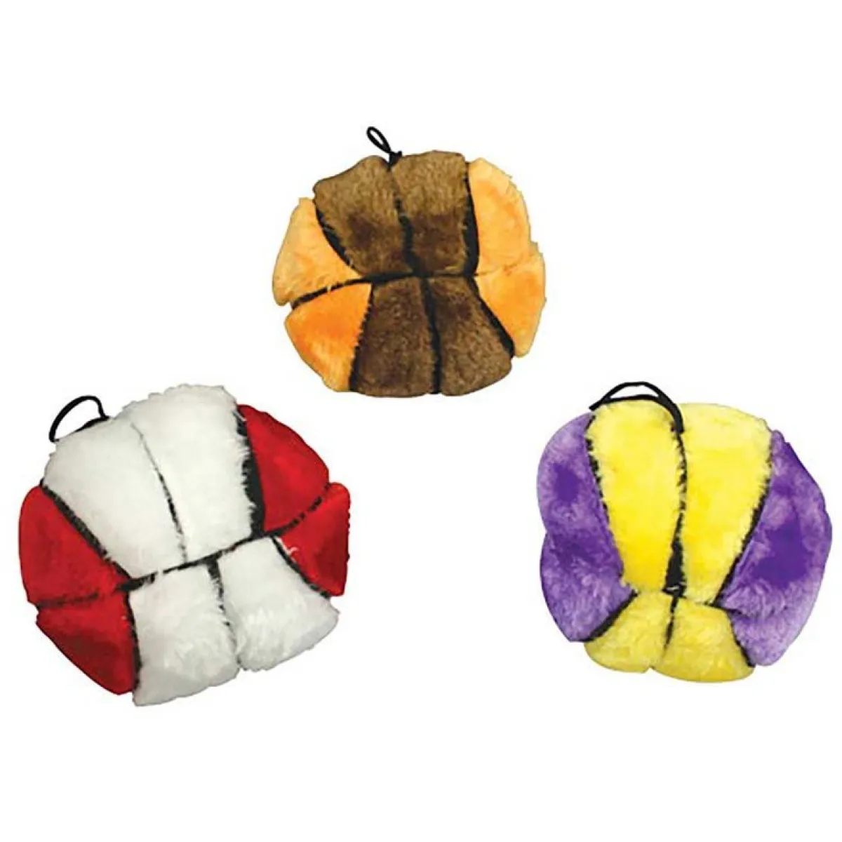 Ryan's Pet Supplies Plush Sport Balls Basketball 4.5"