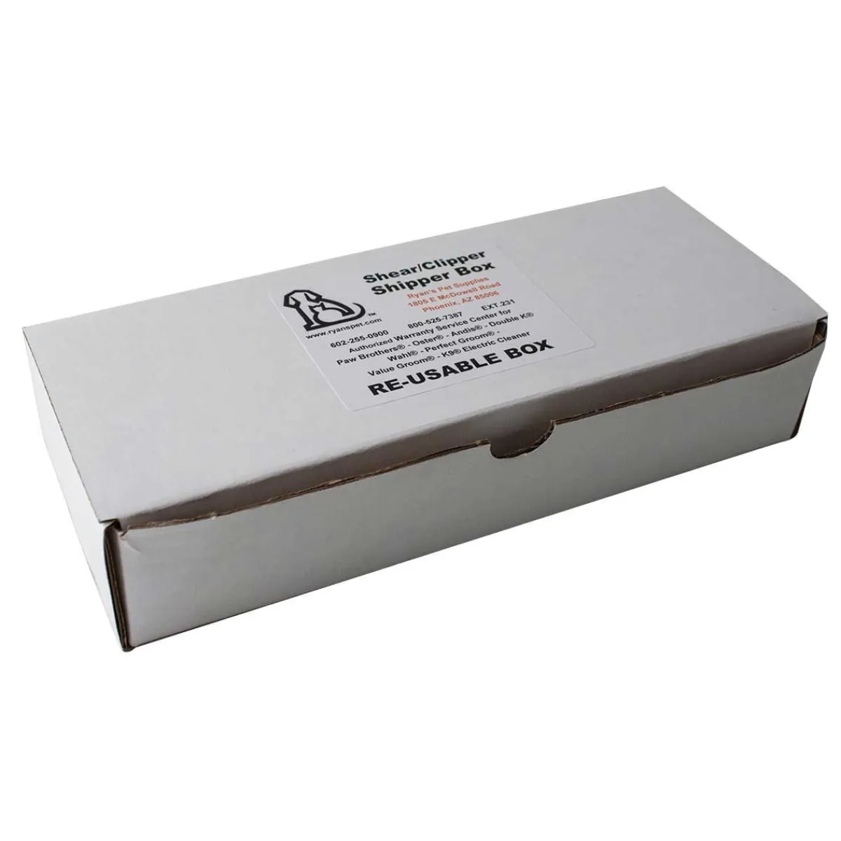 Ryan's Pet Supplies Reusable Shear Shipping Box