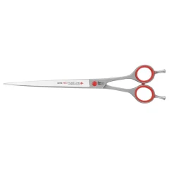 Ryan's Pet Supplies Rose Line Red Straight Shears