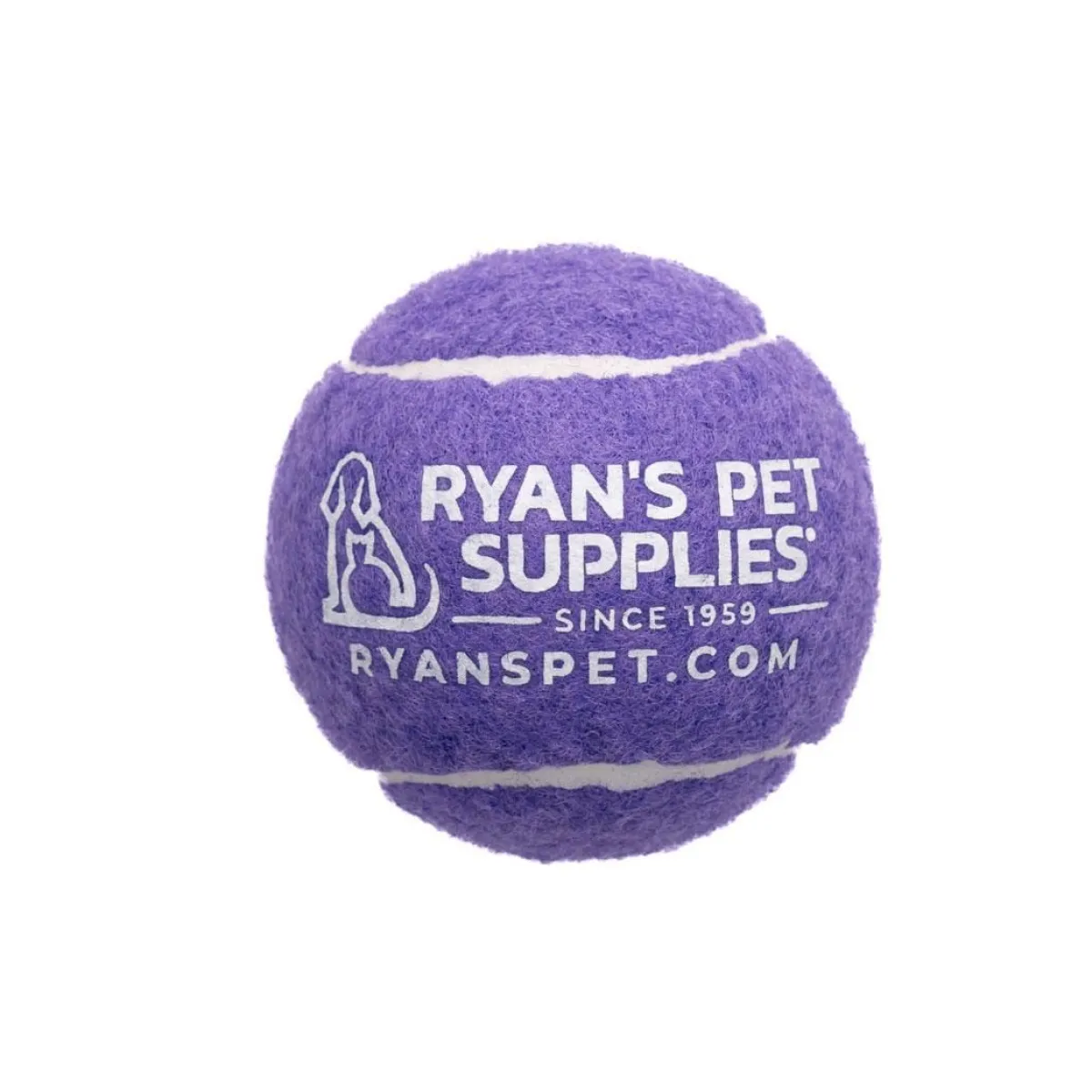 Ryan's Pet Supplies Ryan's Pet Purple Tennis Ball 2.5"