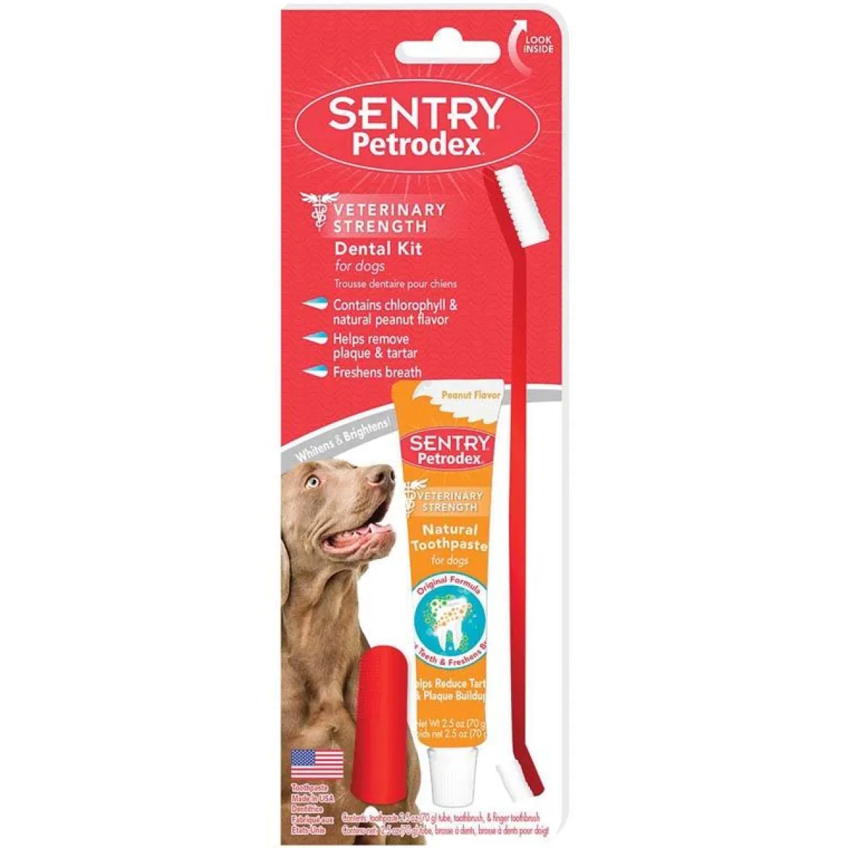 Ryan's Pet Supplies Sentry Petrodex Natural Dental Care Kit