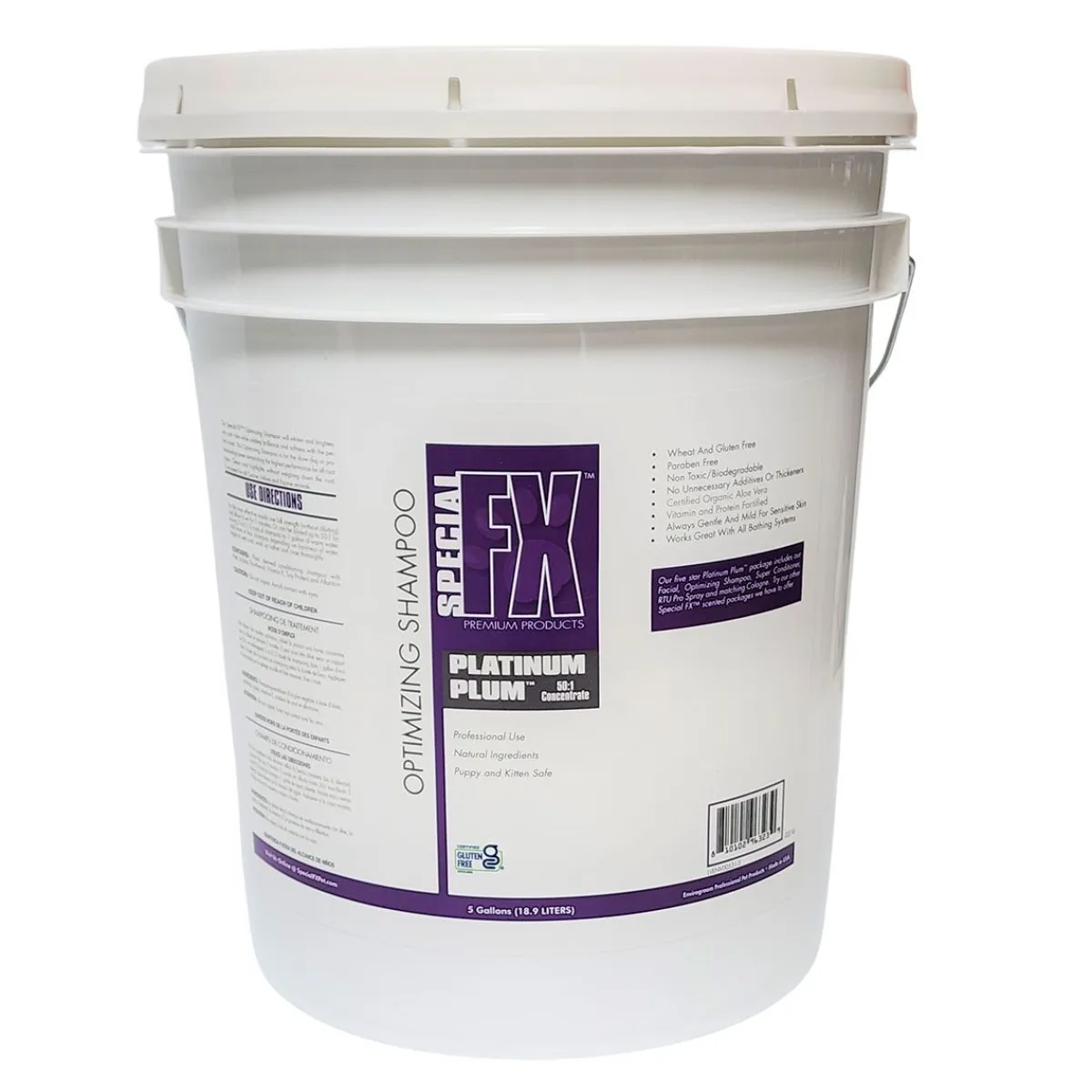 Ryan's Pet Supplies SFX Facial And Body Shampo 50:1 - 5 Gallon