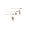 Ryan's Pet Supplies Skinneeez Forest Friends Teaser Wand Cat Toy With Catnip 13"