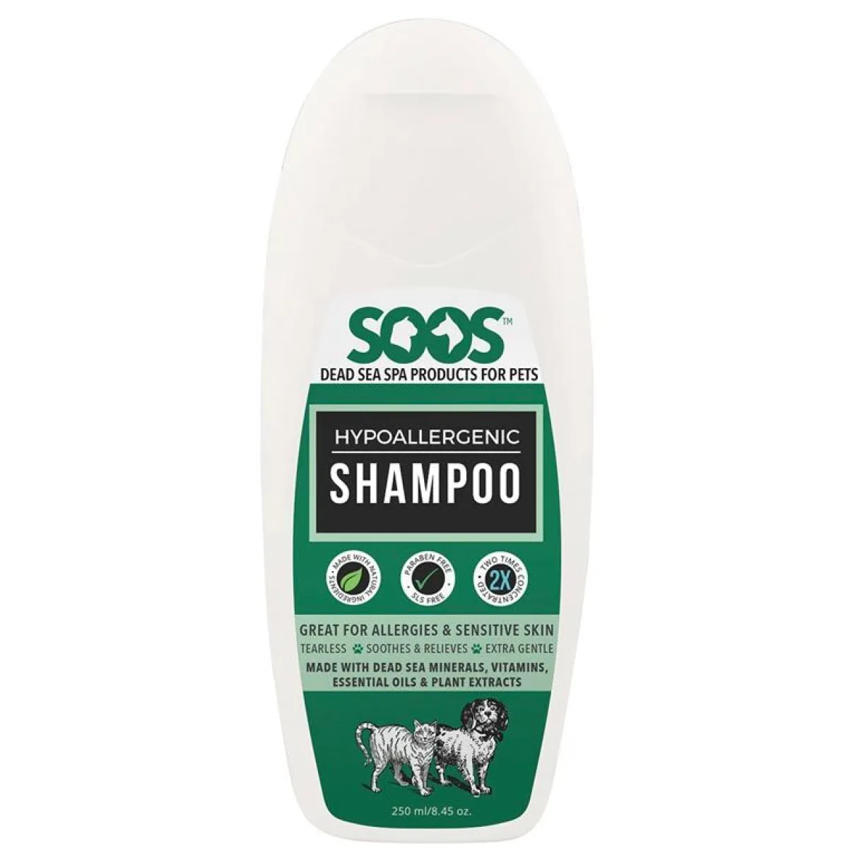 Ryan's Pet Supplies Soos Hypoallergenic Pet Shampoo