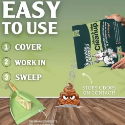 Ryan's Pet Supplies Sprinkle & Sweep - Pet Accident Cleanup & Deodorizer