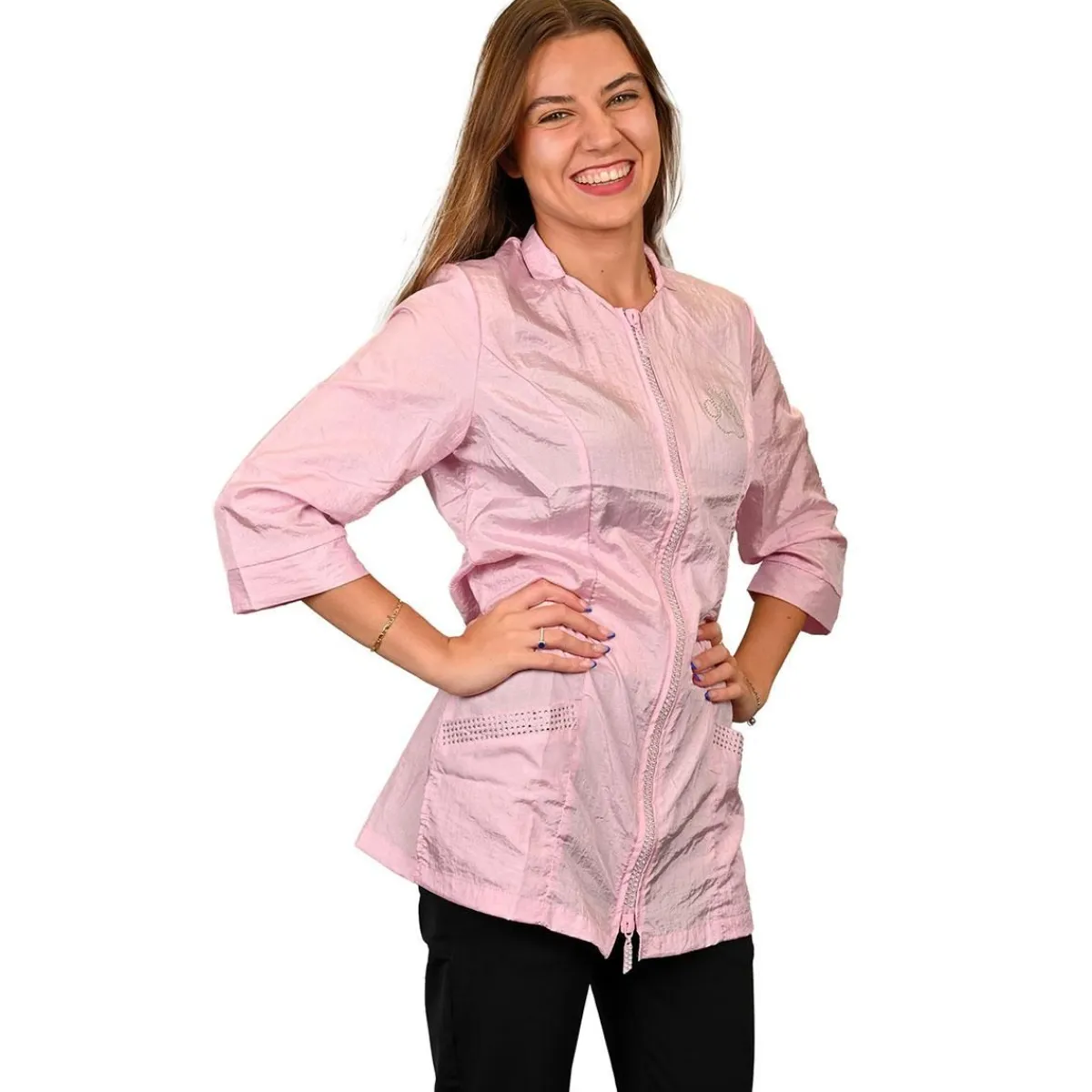 Ryan's Pet Supplies Tikima Aleria Jacket with Rhinestone Front Zipper 3X-Large
