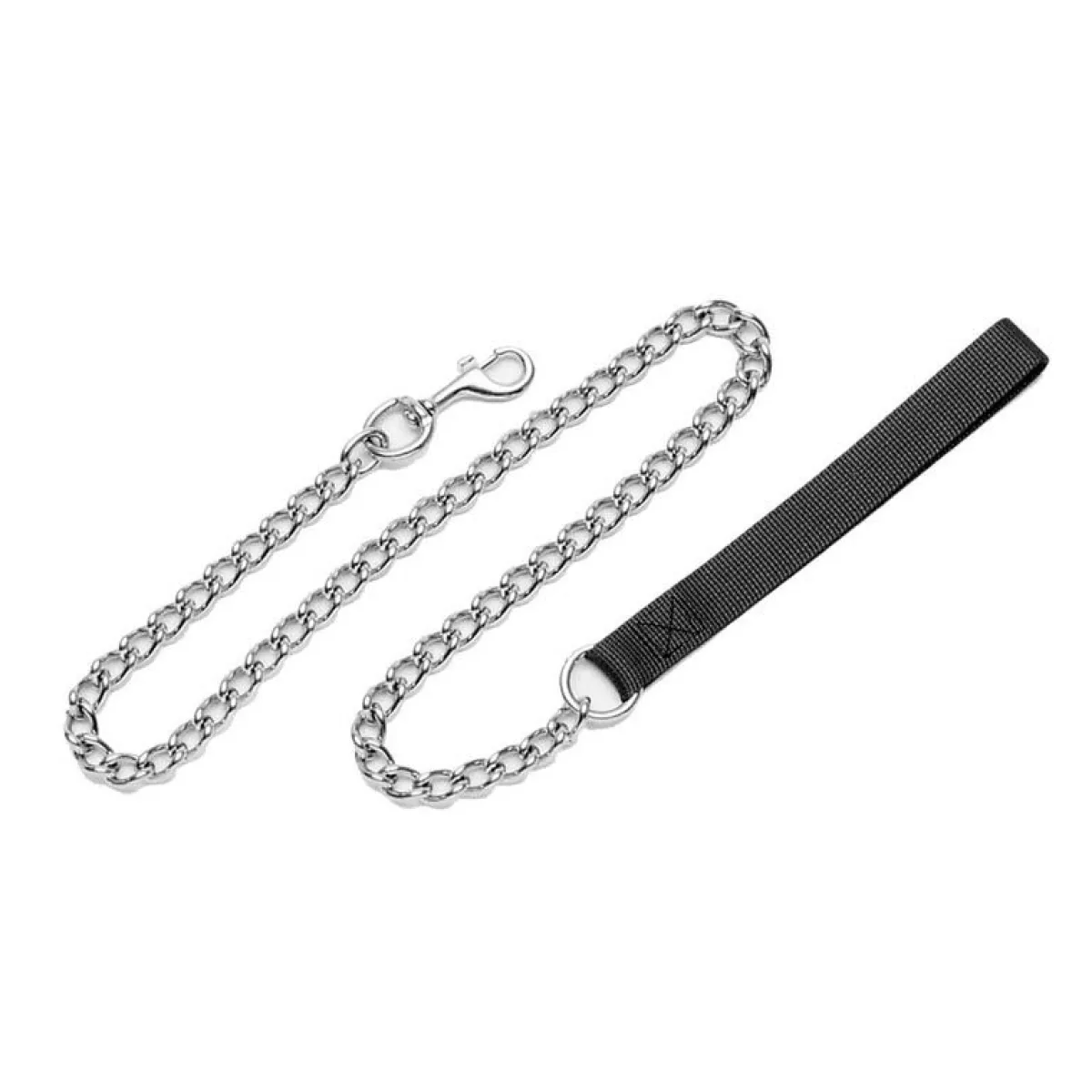 Ryan's Pet Supplies Titan Chain Leash With Nylon Handle 2' (4.0mm)