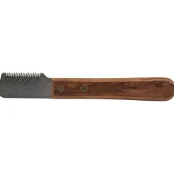 Ryan's Pet Supplies 21 Tooth Coarse Lefty Coat Stripper Knife - Rosewood Handle