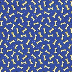 Ryan's Pet Supplies Tossed Bones Royal Bandana