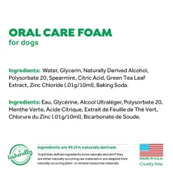 Ryan's Pet Supplies Tropiclean Fresh Breath Oral Care Fresh Mint Foam 4.5 oz
