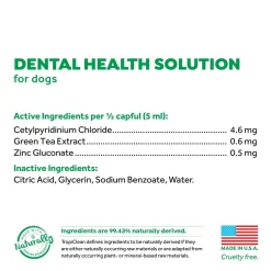 Ryan's Pet Supplies Tropiclean Fresh Breath Oral Care Water Additive 33.8 oz