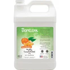 Ryan's Pet Supplies Tropiclean High Concentrate Sweet Mandarin Shampoo 42:1
