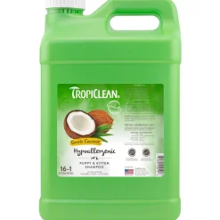 Ryan's Pet Supplies Tropiclean Hypo-Allergenic Gentle Coconut Puppy Shampoo 16:1