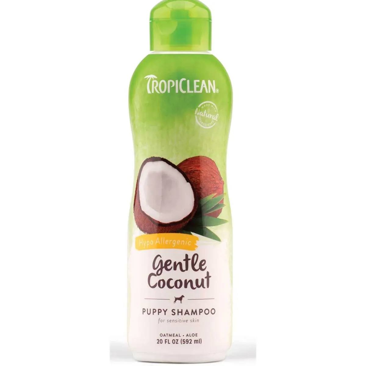 Ryan's Pet Supplies Tropiclean Hypo-Allergenic Gentle Coconut Puppy Shampoo 16:1