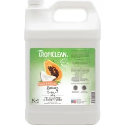 Ryan's Pet Supplies Tropiclean 2-In-1 Papaya & Coconut Shampoo & Conditioner