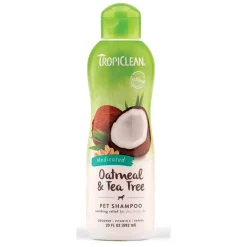 Ryan's Pet Supplies Tropiclean Oatmeal & Tea Tree Medicated Shampoo  5:1