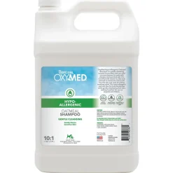 Ryan's Pet Supplies Tropiclean OxyMed Hypo-Allergenic Oatmeal Shampoo 10:1