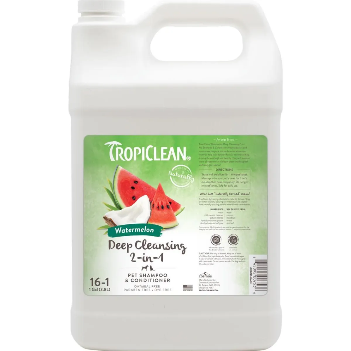 Ryan's Pet Supplies TropiClean Watermelon Deep Cleansing 2-in-1 Shampoo and Conditioner