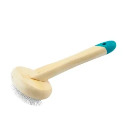 Ryan's Pet Supplies TruCraft Bamboo Slicker Brush