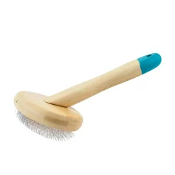 Ryan's Pet Supplies TruCraft Bamboo Slicker Brush