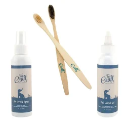 Ryan's Pet Supplies TruCraft Earth-Friendly Essential Dental Kit for Dogs