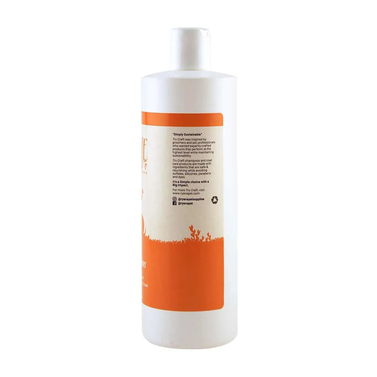 Ryan's Pet Supplies TruCraft Professional Citrus Pet Conditioner - 24:1