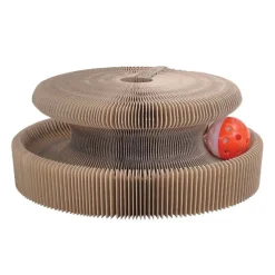 Ryan's Pet Supplies Turbo Transform It! 10" Cat Toy to Scratch, Play & Lounge