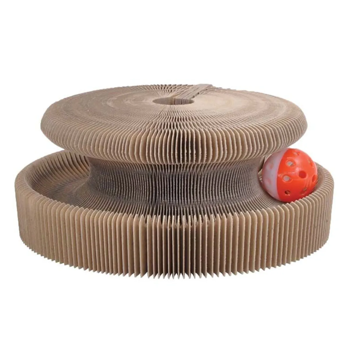 Ryan's Pet Supplies Turbo Transform It! 10" Cat Toy to Scratch, Play & Lounge
